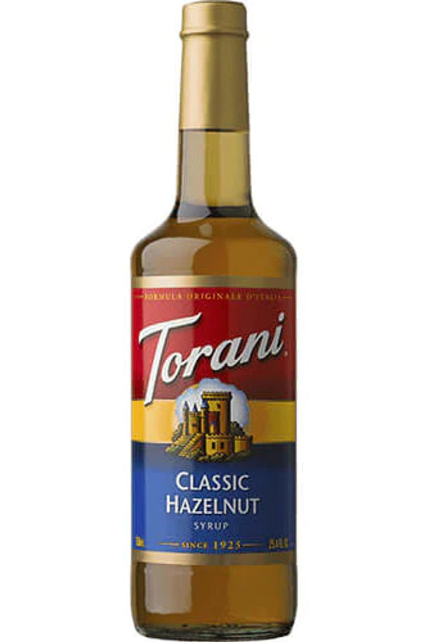 CHICKEN PIECES - Torani Classic Hazelnut Flavoring Syrup Plastic 750 mL Bonus Squeeze Pump