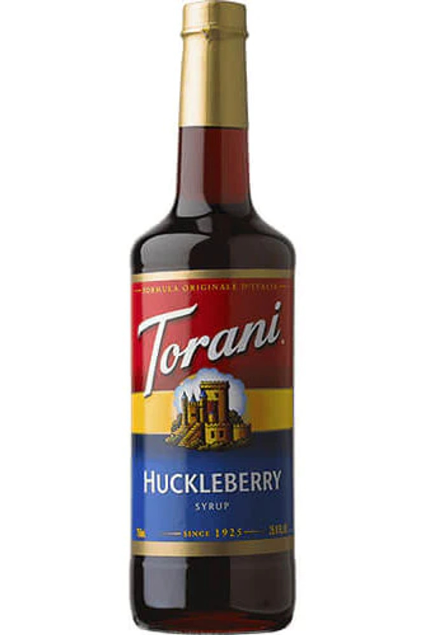 CHICKEN PIECES - Torani Huckleberry Flavoring Syrup Plastic 750 mL Bonus Squeeze Pump