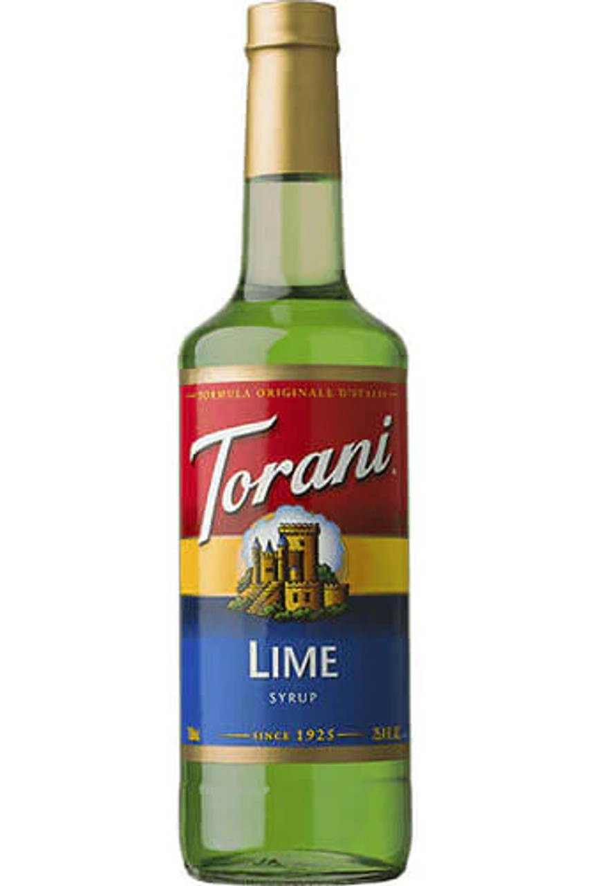 CHICKEN PIECES - Torani Lime Flavoring Syrup Plastic 750 mL Bonus Squeeze Pump