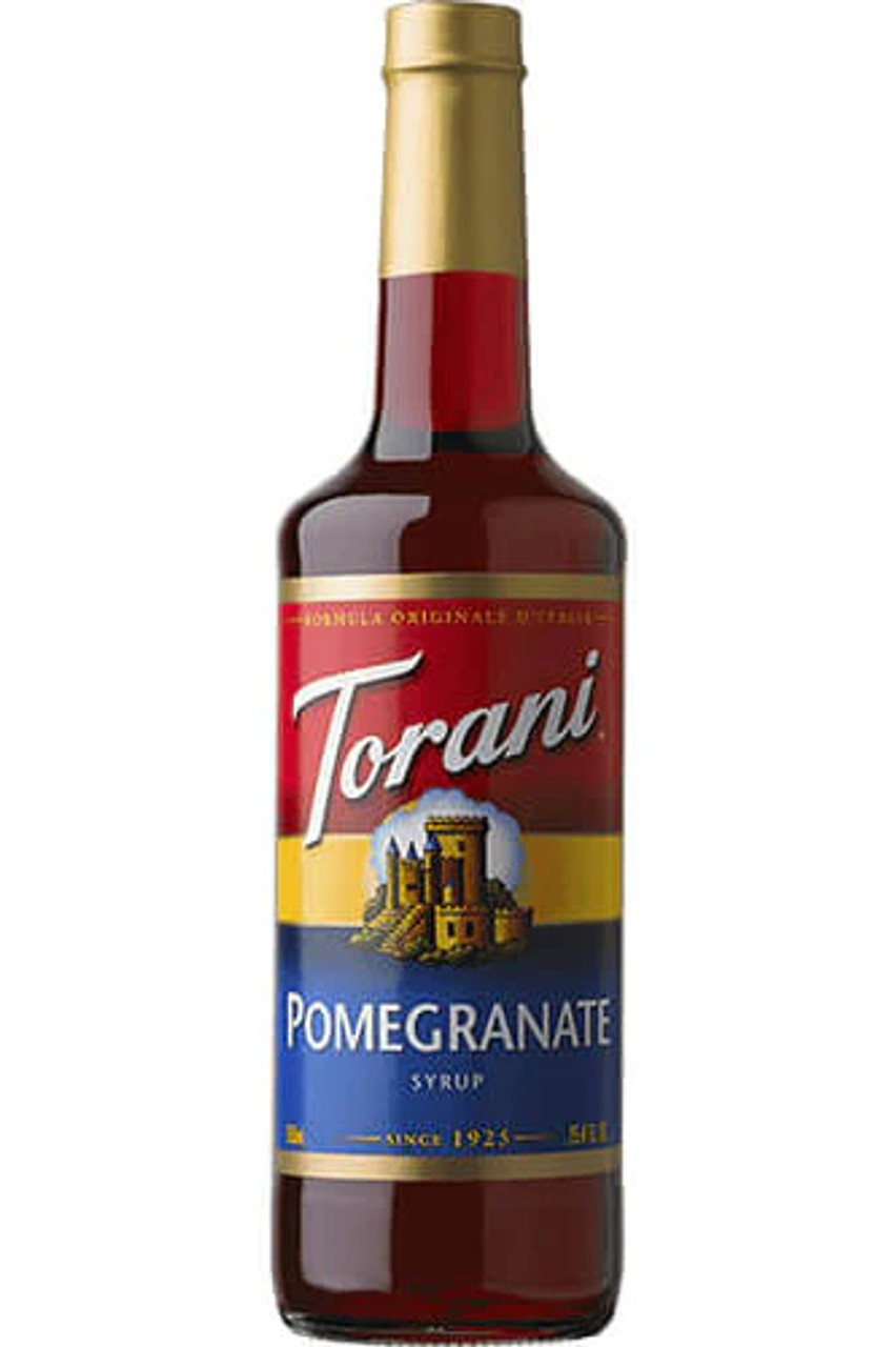 CHICKEN PIECES - Torani Pomegranate Flavoring Syrup Plastic 750 mL Bonus Squeeze Pump
