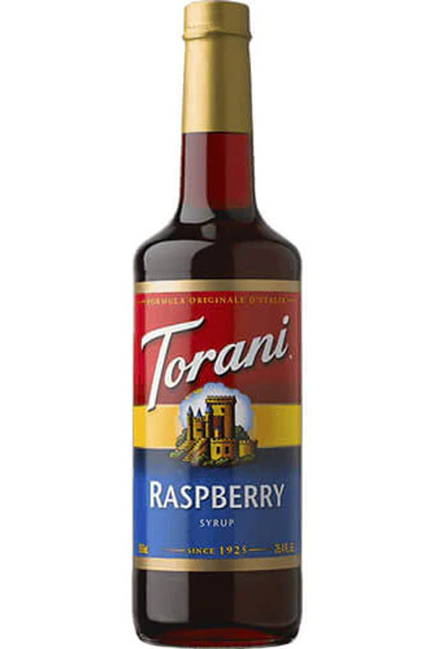 CHICKEN PIECES - Torani Raspberry Flavoring Syrup Plastic 750 mL Bonus Squeeze Pump