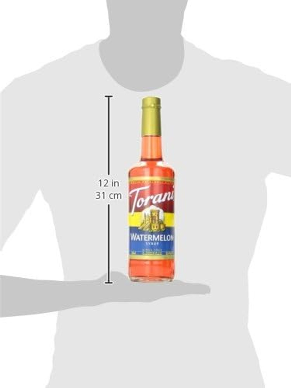 CHICKEN PIECES - Torani Watermelon Flavoring Syrup Plastic 750 mL Bonus Squeeze Pump