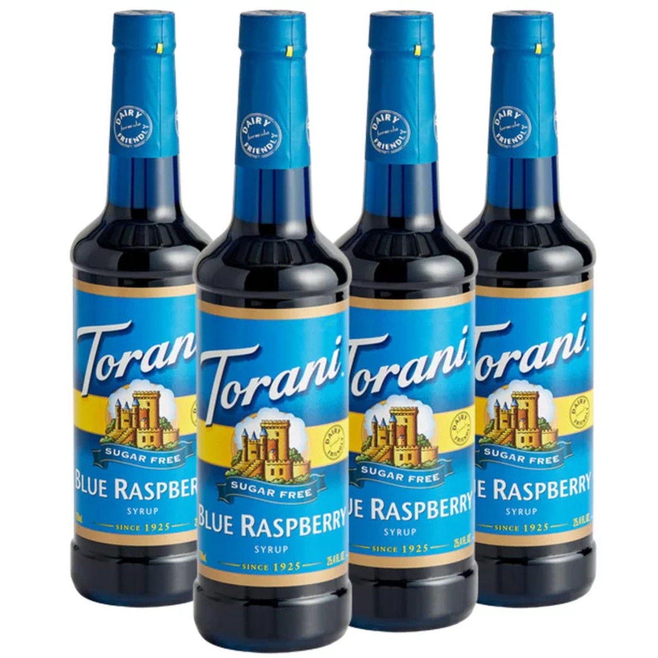 CHICKEN PIECES - Torani Sugar-Free Blue Raspberry Flavoring Syrup Plastic 750 mL Bonus Squeeze Pump