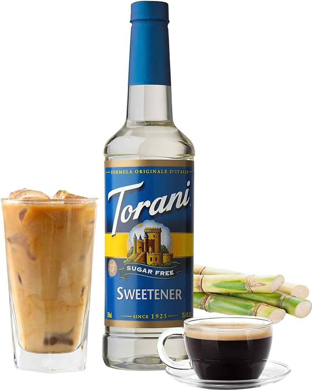 torani Torani Sugar-Free Sweetener Flavoring Syrup Plastic 750 mL Bonus Squeeze Pump