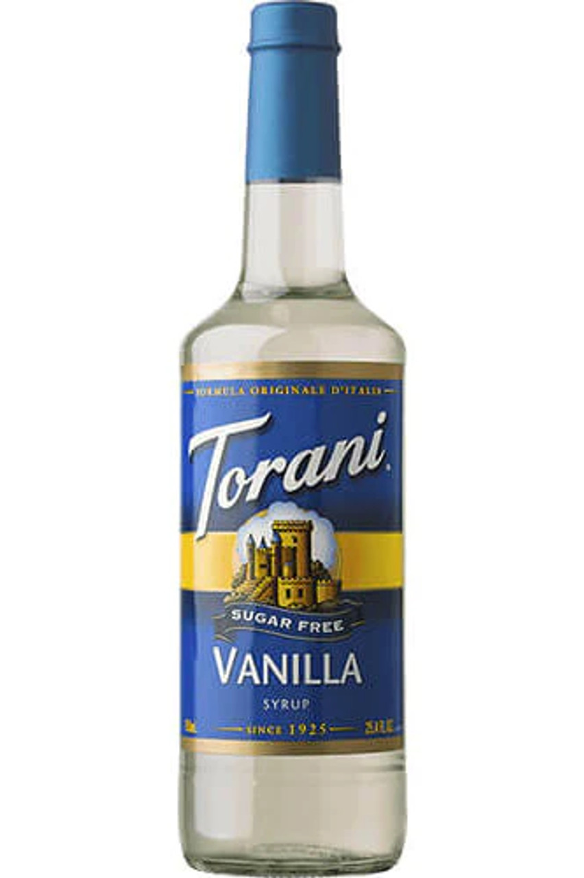 torani Torani Sugar-Free Vanilla Flavoring Syrup Plastic 750 mL Bonus Squeeze Pump