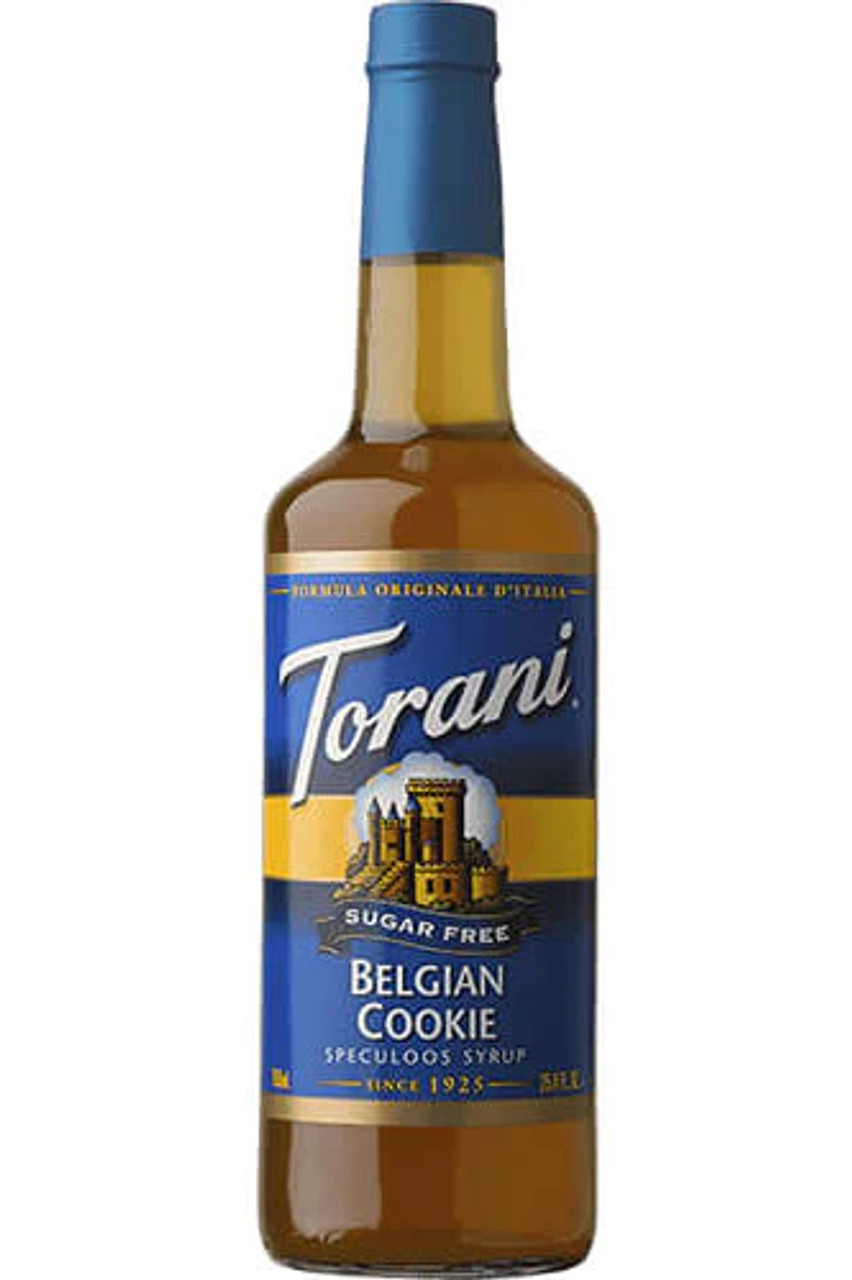 torani Torani Sugar-Free Belgian Cookie Flavoring Syrup Plastic 750 mL Bonus Squeeze Pump