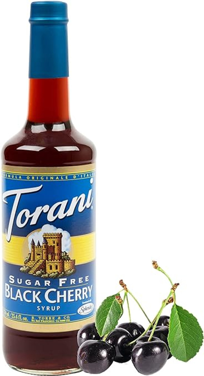 torani Torani Sugar-Free Black Cherry Flavoring Syrup Plastic 750 mL Bonus Squeeze Pump