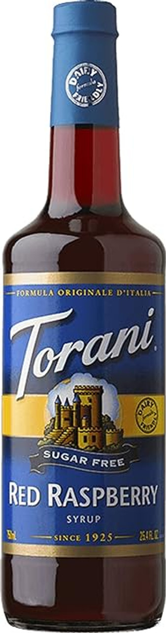 torani Torani Sugar-Free Red Raspberry Flavoring Syrup Plastic 750 mL Bonus Squeeze Pump