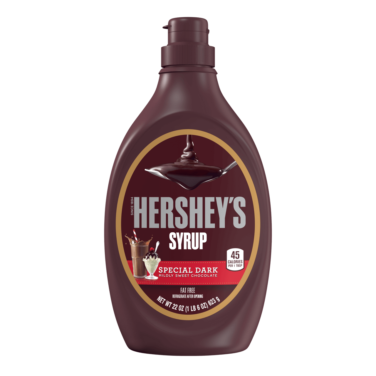 chicken pieces - HERSHEY'S Special Dark Chocolate Syrup 22 oz. | 1.36 LBS