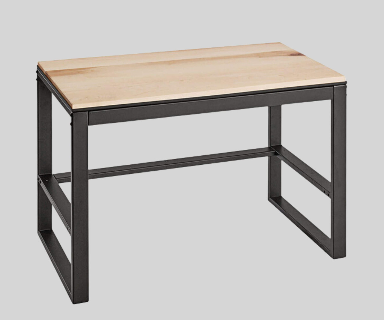 Cal-Mil Blonde 32" x 18" x 24 1/4" Maple Nesting Merchandising Table | Versatile Display Solution for Events and Retail