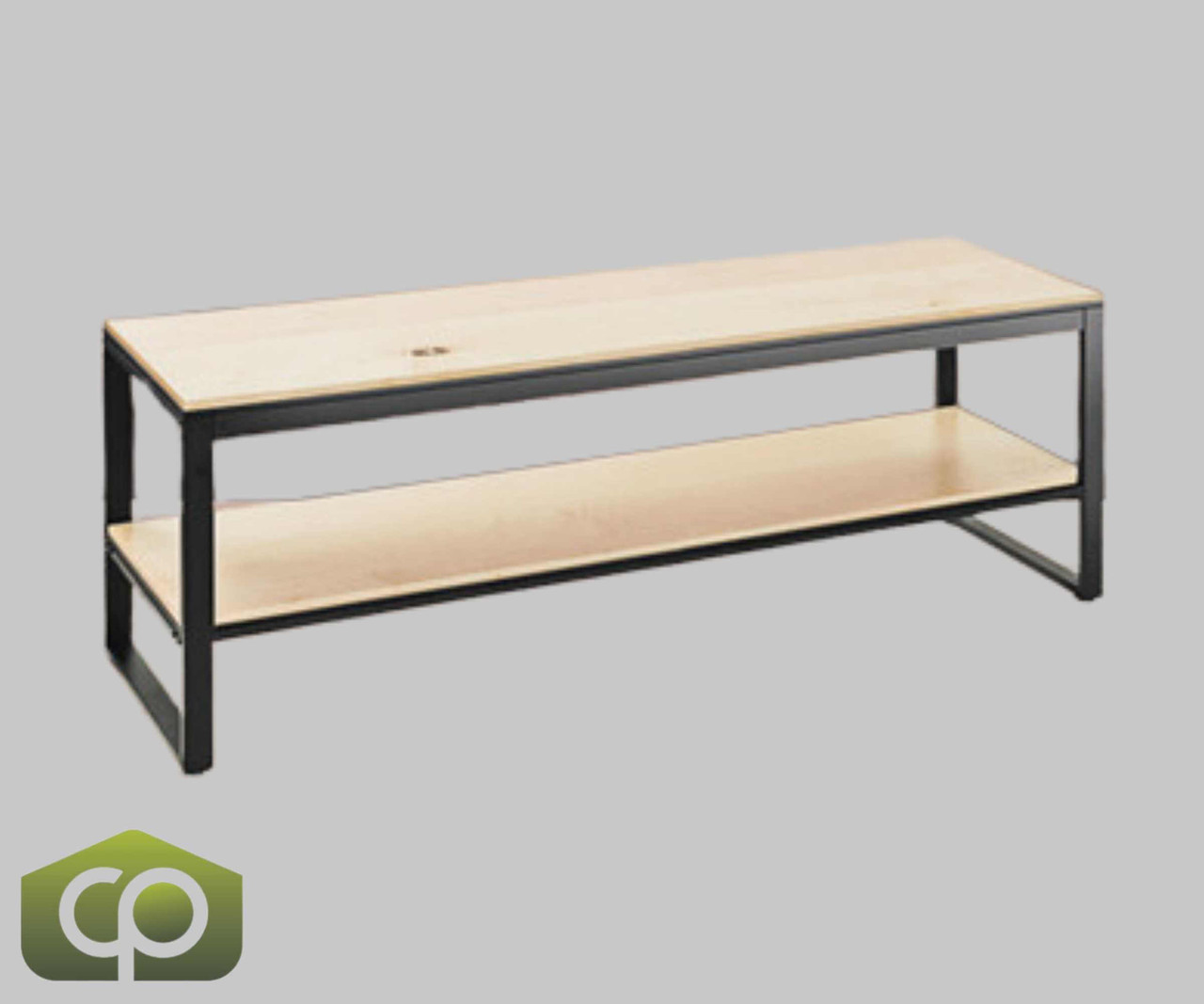Cal-Mil Blonde 64 1/2" x 18" x 24 1/4" Maple Nesting Merchandising Table | Versatile Presentation Solution