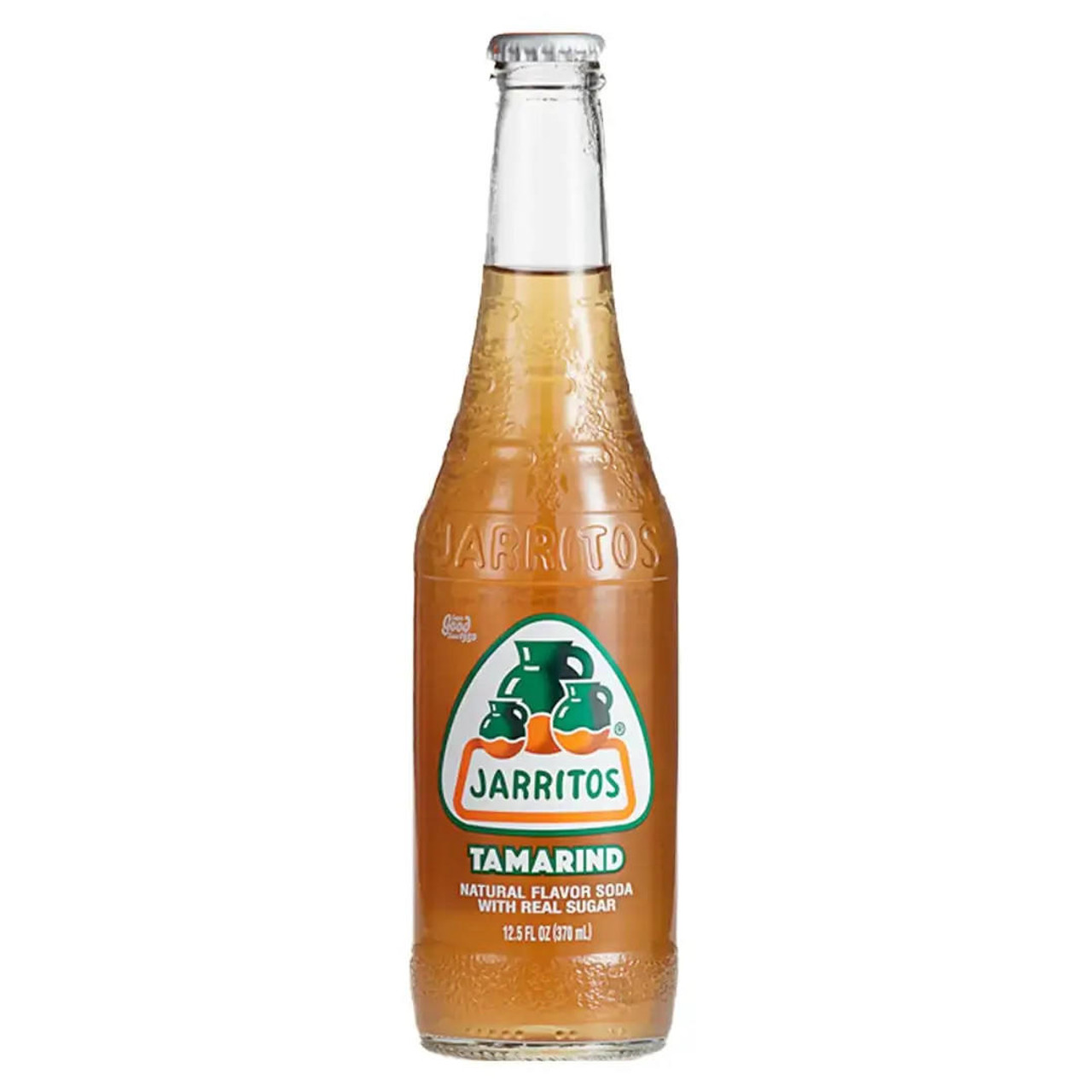 jarritos Jarritos Tamarind Soft Drink 12.5 oz/18.75 lbs (24-Case) - A Refreshing Mexican Tamarind Soft Drink with 100% Natural Sugar 