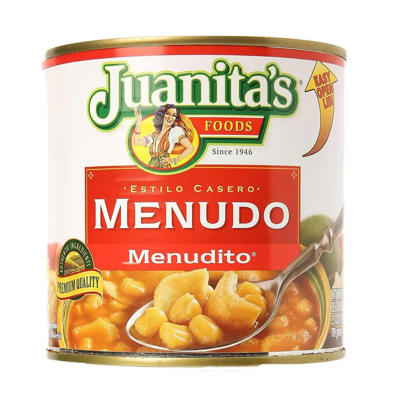 Juanita's Menudo 25 oz (12-Case) - Essential Ingredients for Authentic Mexican Menudo 