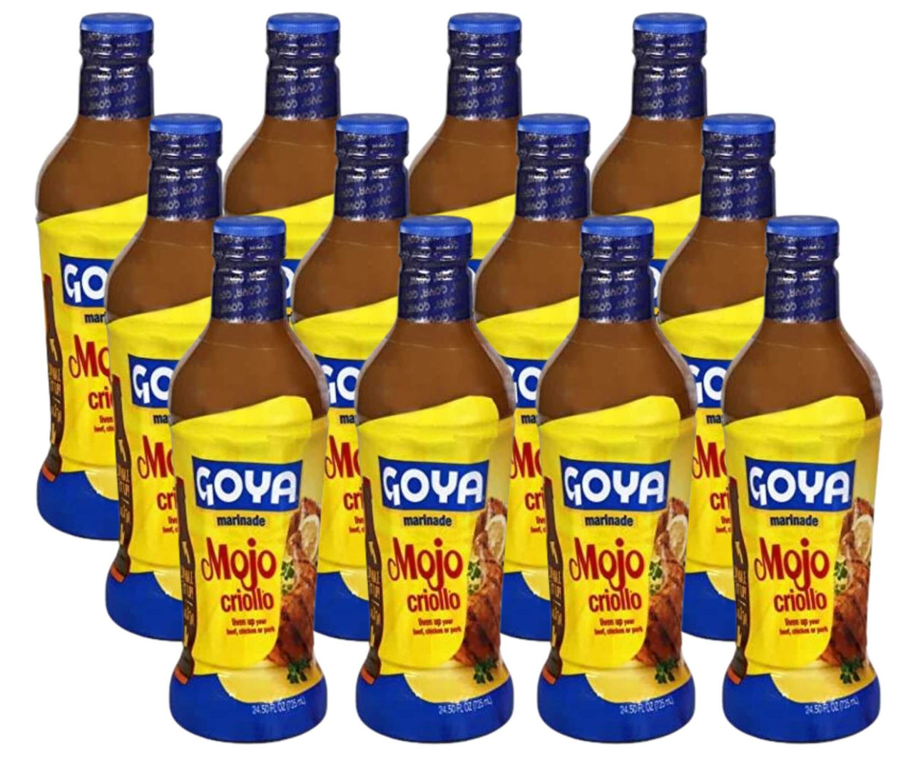 Goya Mojo Criollo 24.5 oz/(12-Case) - Authentic Ready-to-Use Marinade-Chicken Pieces