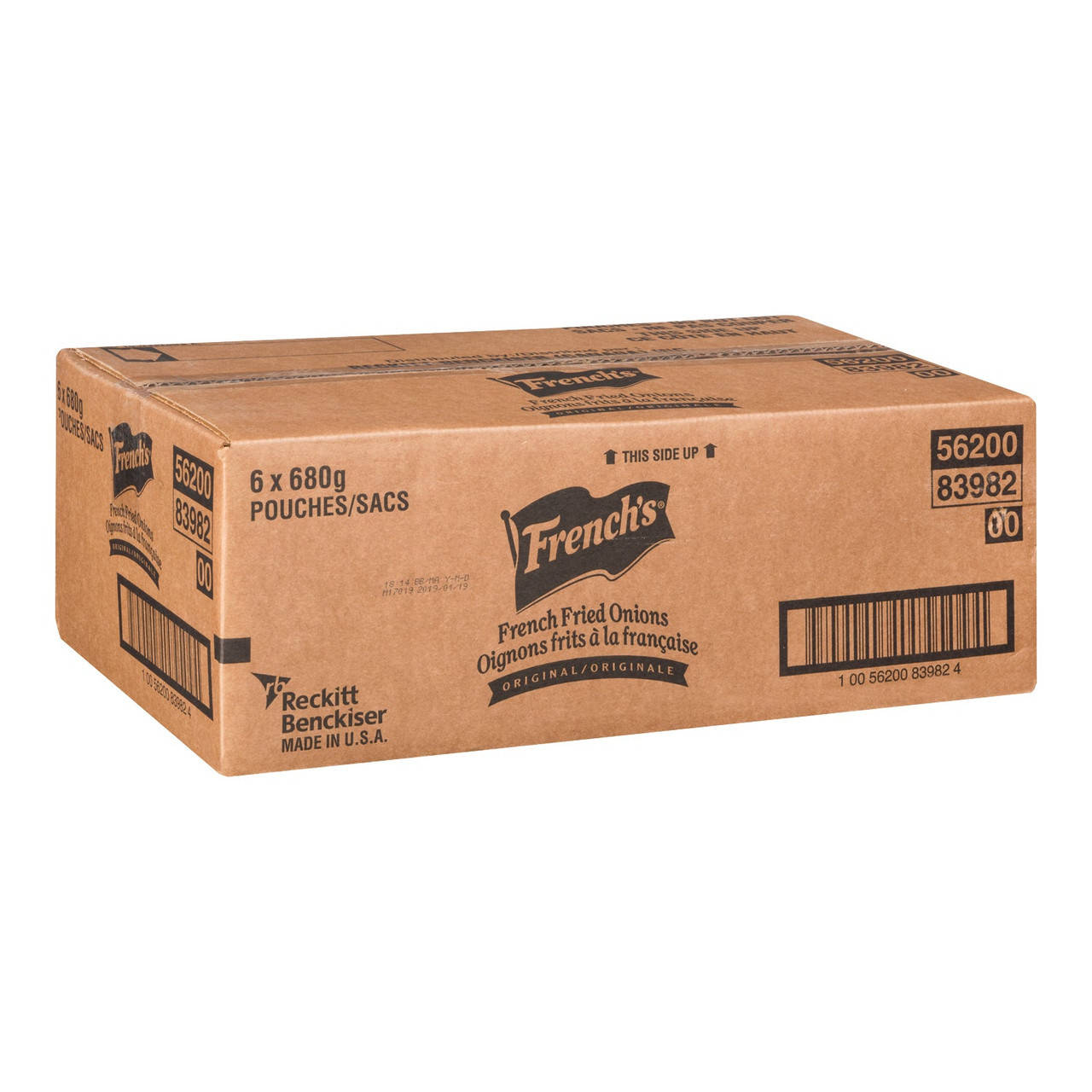 French's French Fried Onions | 680G/Unit, 6 Units/Case