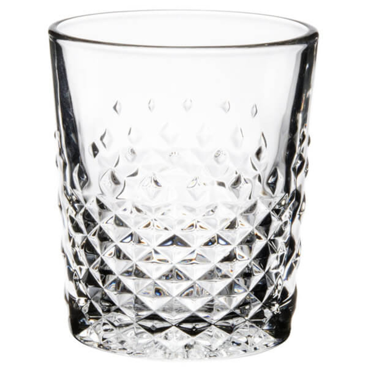 Libbey Carats 12 oz. Rocks/Double Old Fashioned Glass - 12/Case-Chicken Pieces