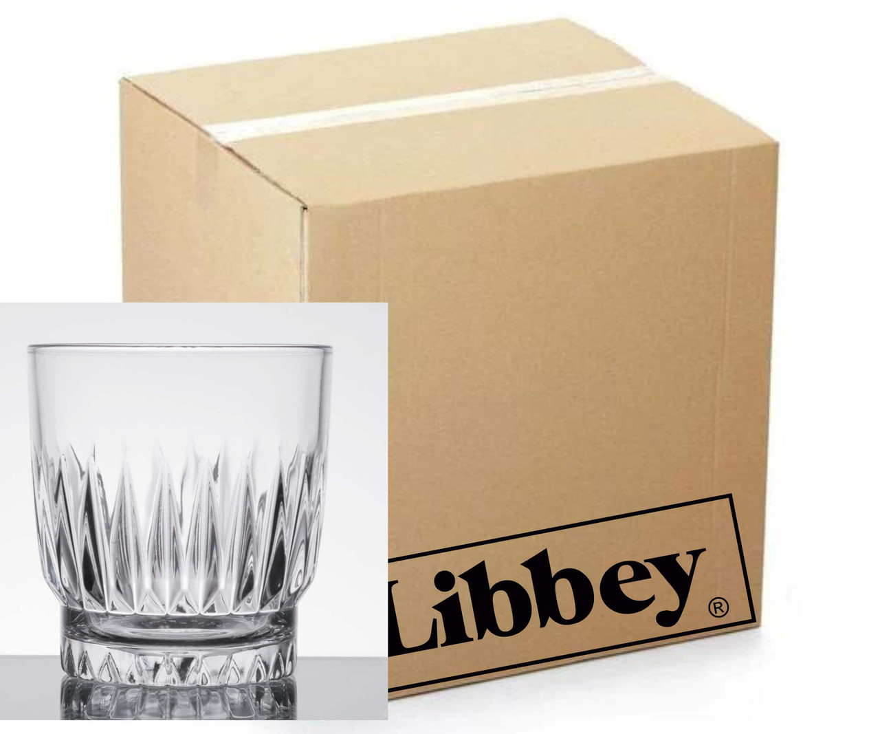 Libbey Winchester 10 oz. Rocks/Old Fashioned Glass - Case of 36-Chicken Pieces