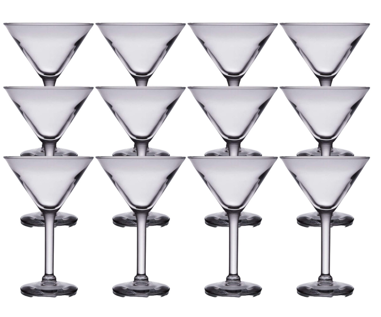 Libbey Stemless Martini Glasses (12/Case)