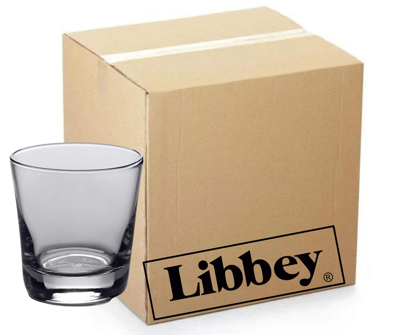 Libbey Heavy Base Juice Glasses, 5.5-ounce, Set of 8