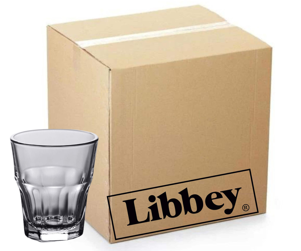 Libbey's 36/Case Gibraltar 5.5 oz. Rocks/Old Fashioned Glass-Chicken Pieces