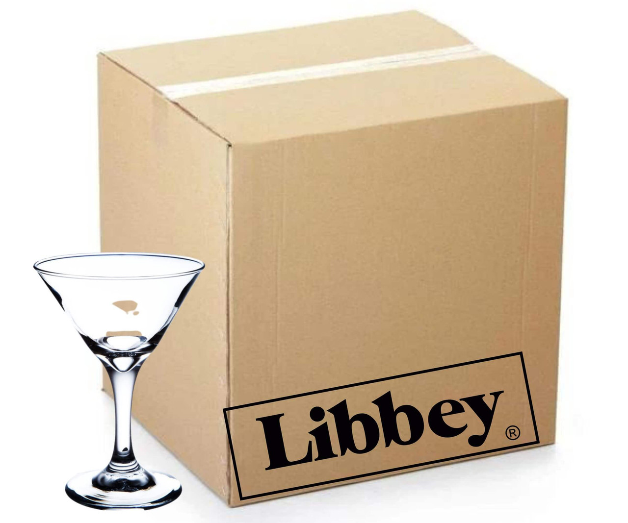 Libbey Cocktail Glasses - 36/Case - Embassy 5 oz. Martini Glass-Chicken Pieces