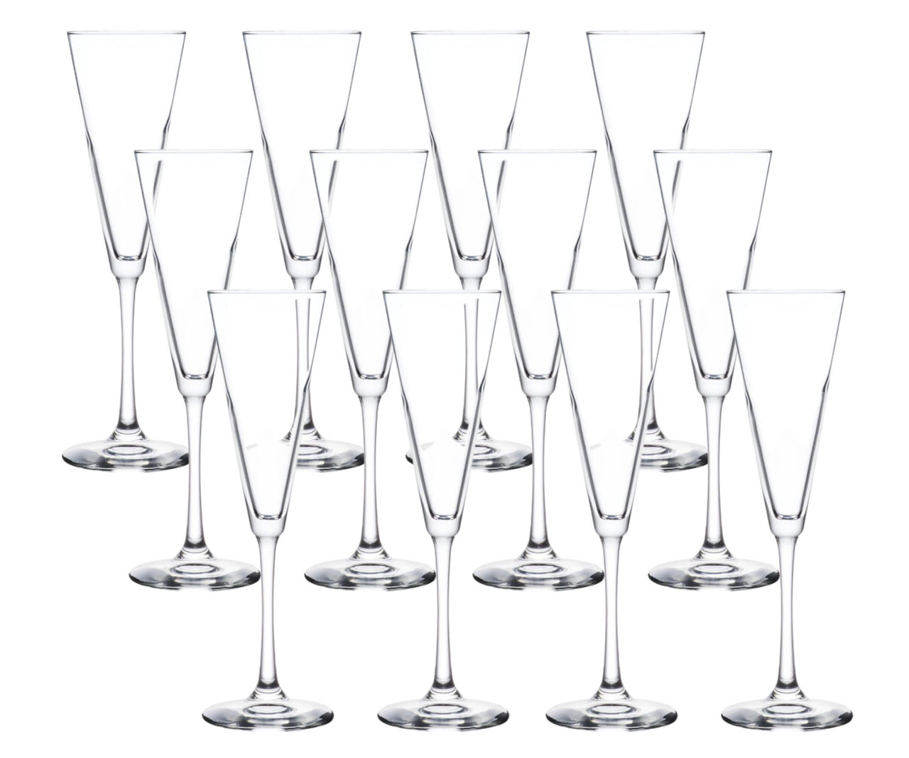 Vina 8.5oz Stemless Flute Glasses (Set of 4), Libbey
