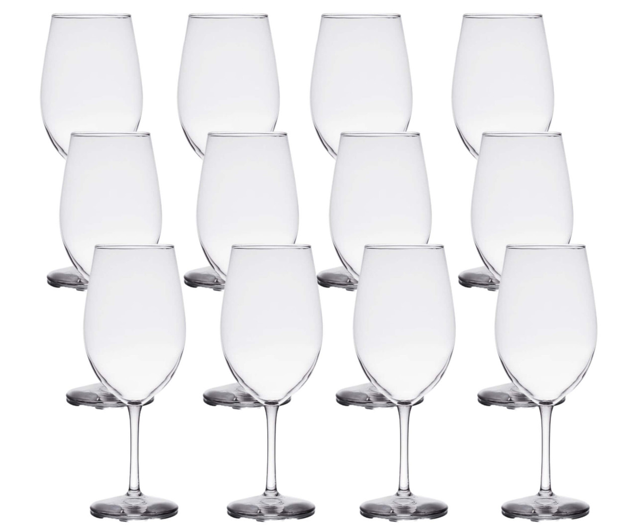 Libbey Vina Case of 12 Wine Glasses - 18 oz. for Enhanced Wine Enjoyment-Chicken Pieces