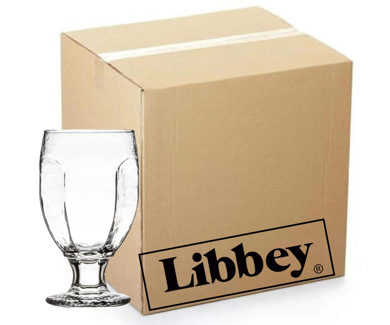 Libbey Chivalry 24-Case for Elegant Dining - 10.5 oz. Banquet Goblet-Chicken Pieces