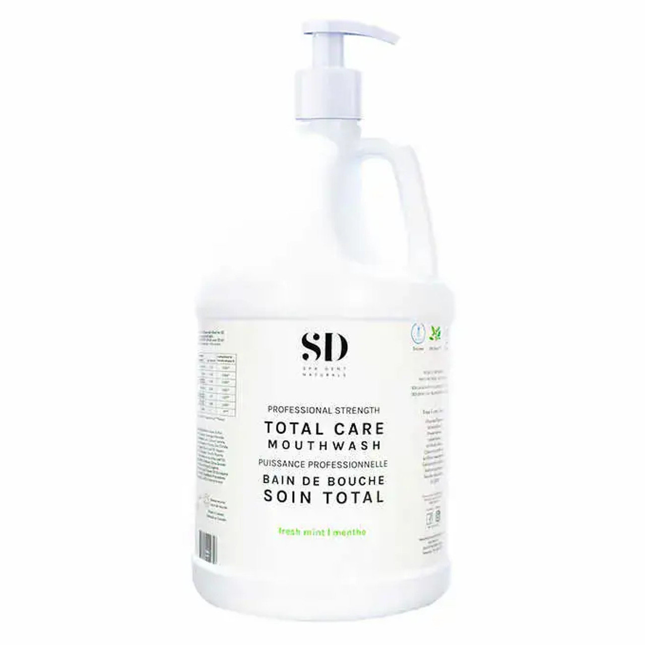 Spa Dent Naturals Fresh Mint Advanced Total Care Mouthwash(8/CASE)