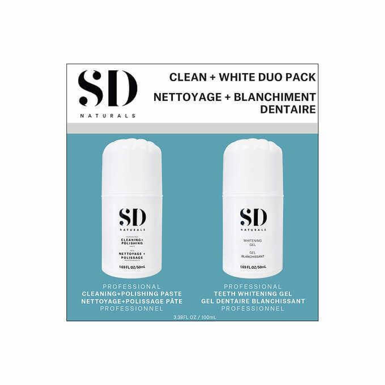 Spa Dent Naturals Clean + White Duo Pack, 2 X 50 mL(8/CASE)-Chicken Pieces