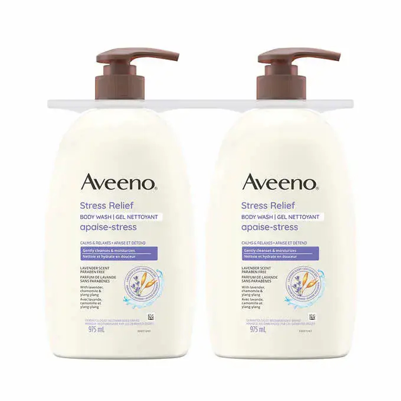 Aveeno Stress Relief Body Wash for Dry Skin - 473 mL(8/CASE)-Chicken Pieces