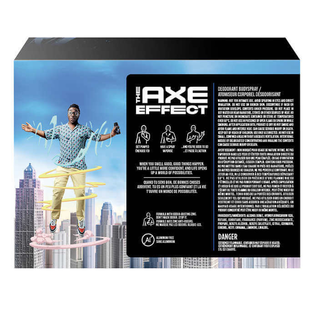 Axe Phoenix Deodorant Fresh Body Spray, 4 x 113 g - (8/CASE)-Chicken Pieces