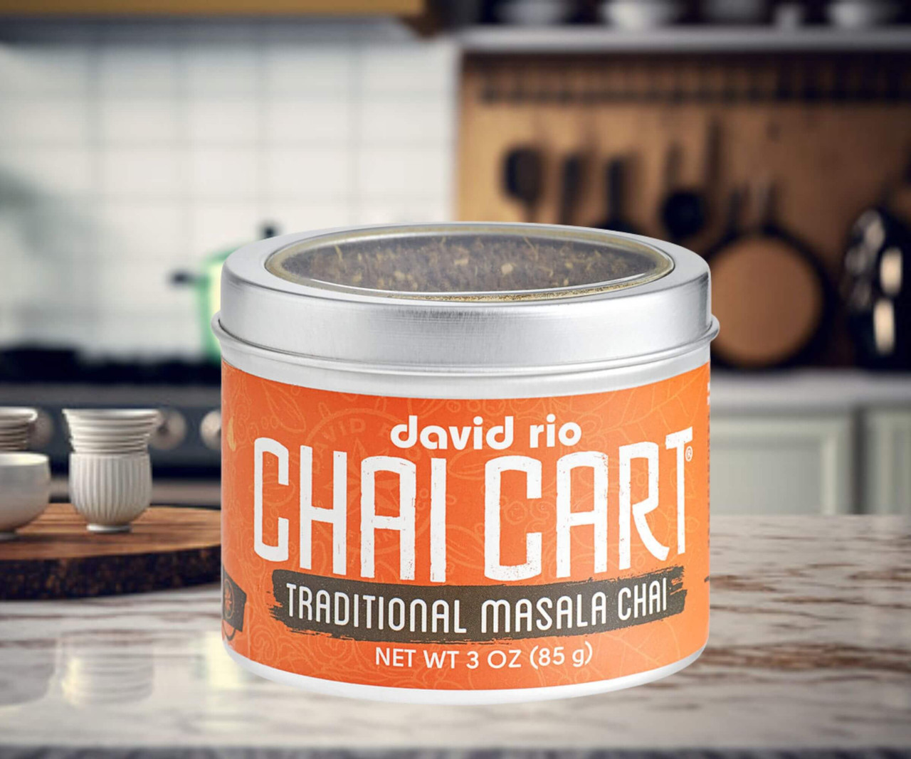 David Rio Chai Cart™ Masala Chai Loose Leaf Tea 3 oz.