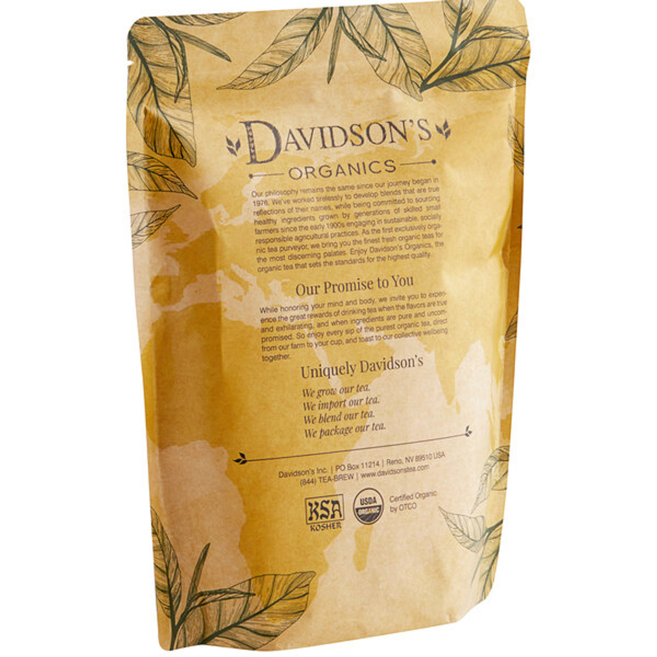 Davidson's Organic Silver Needles Loose Leaf Tea | 1LB/0.45 KGS