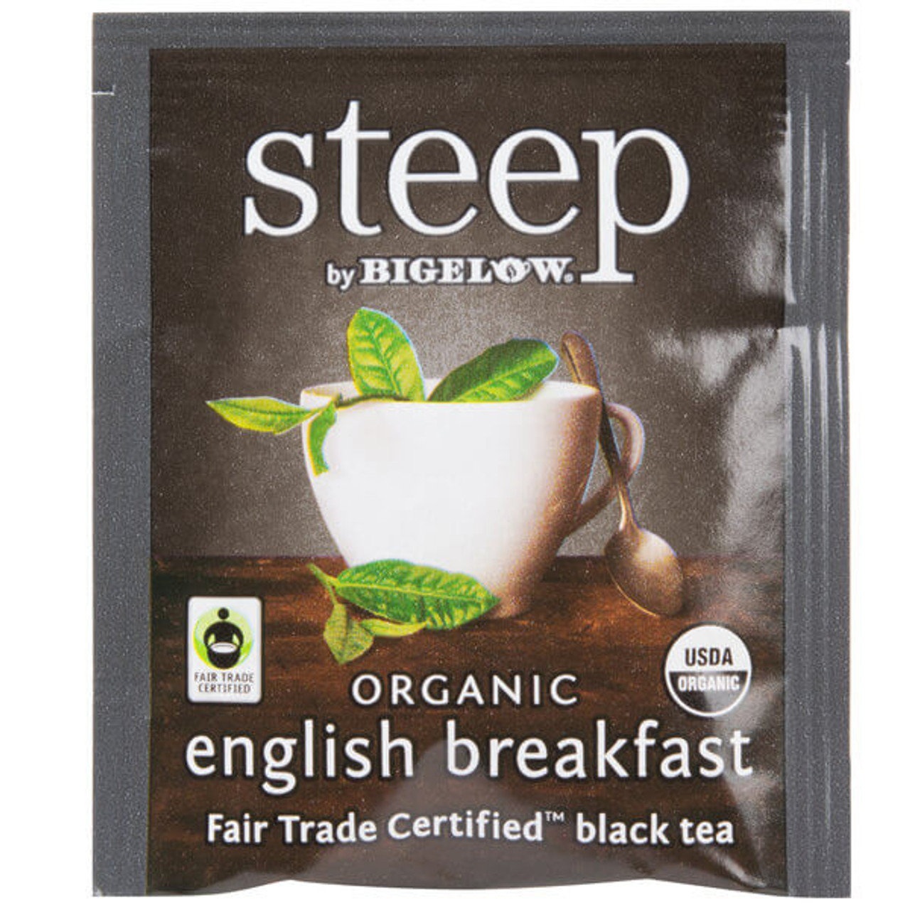 Steep By Bigelow Organic English Rich Breakfast Tea Bags - 20-Count(6/CASE)-Chicken Pieces