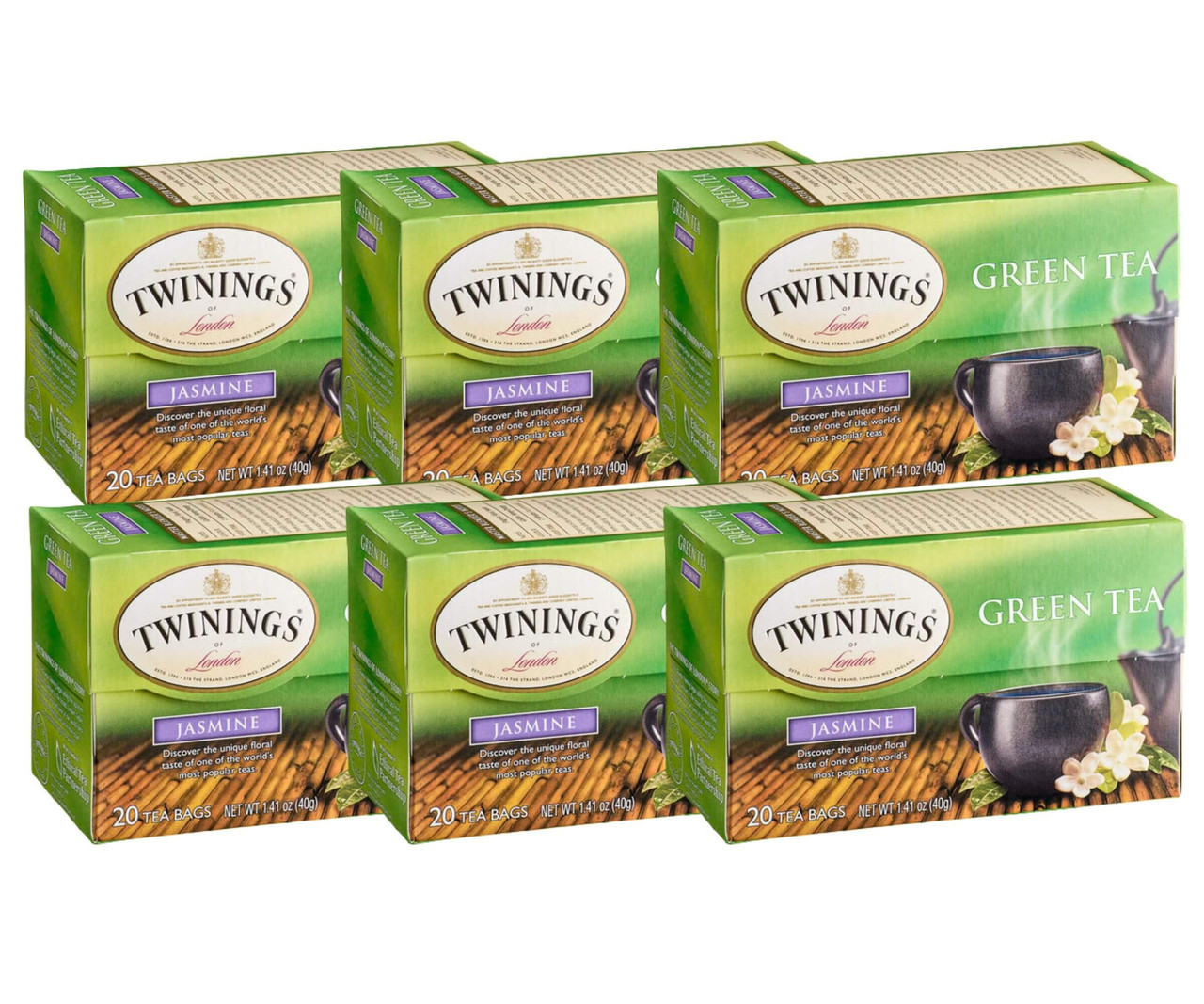 Twinings Chestlets Gift Box, 6 Compartments, 60 Tea Bags, Variety of  Flavours, English Breakfast Tea, Earl