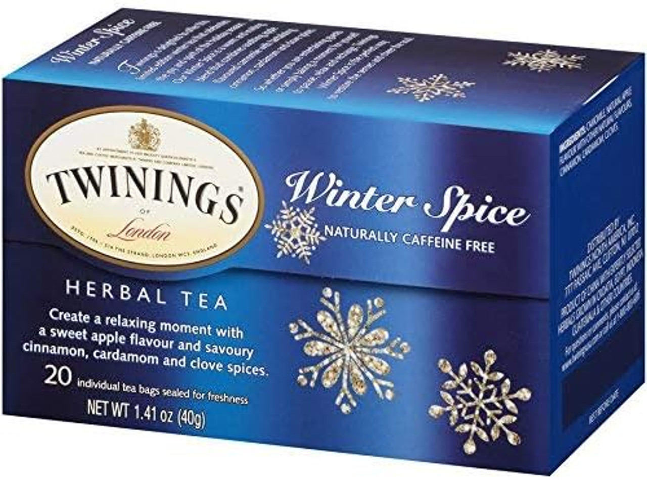 Twinings Winter Spice Herbal Seasonal Delight Tea Bags  - 20/Box(6/CASE)-Chicken Pieces