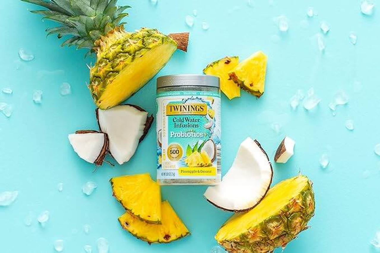 Twinings  Probiotics Pineapple & Coconut Water Enhancer - 10/Pack(6/CASE)-Chicken Pieces