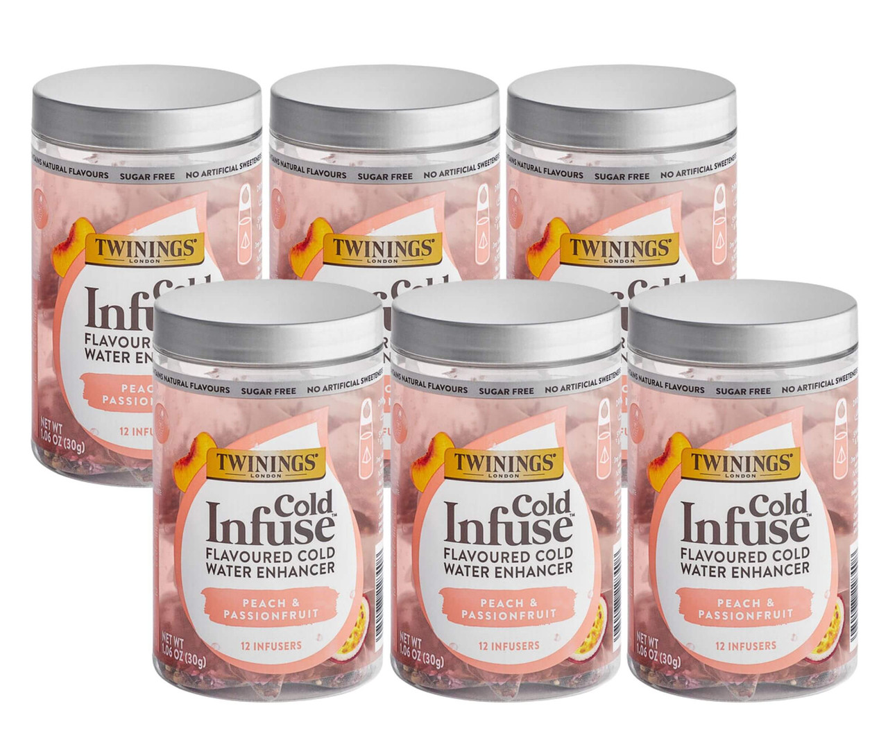 Twinings Peach & Passionfruit Cold Infuse Enhancer - 12/Pack(6/CASE)-Chicken Pieces