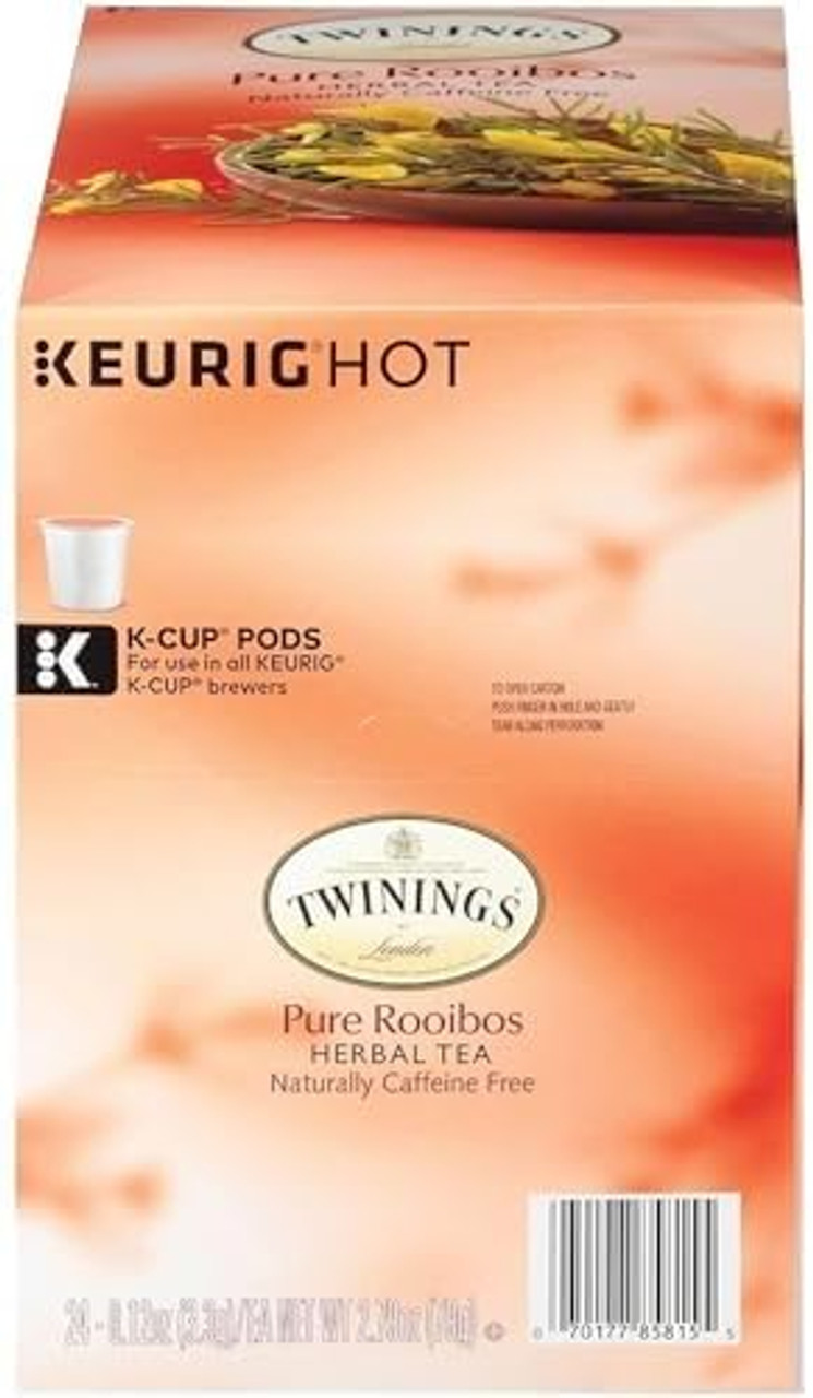 Twinings Pure Rooibos Aromatic Herbal Tea Single Serve  - 24/Box(4/CASE)-Chicken Pieces