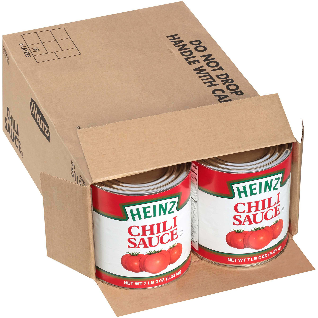 Heinz Chili Tomato Sauce Cans 3.23Kgs/7lbs- 6/CASE