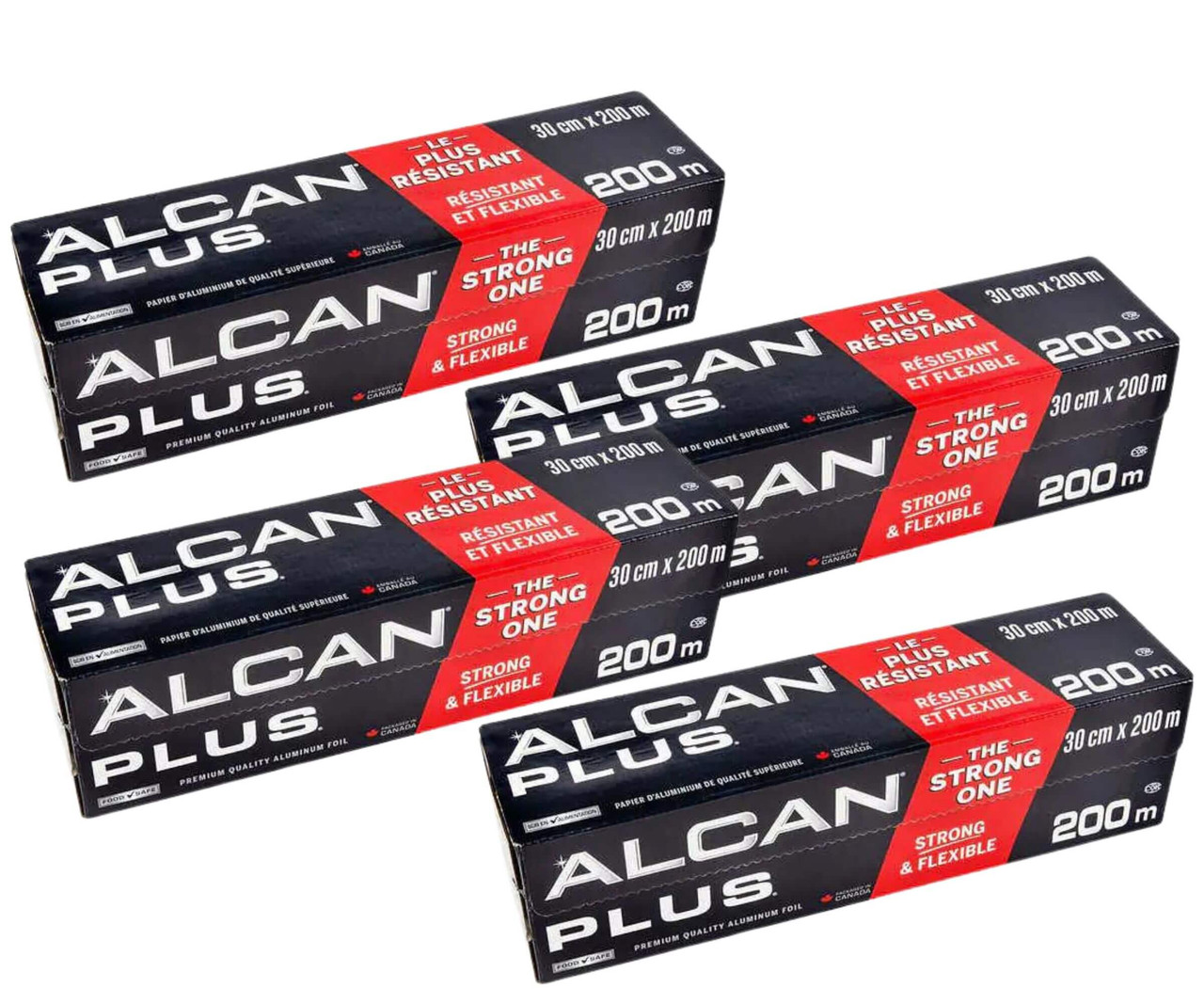 Alcan Aluminum Foil Wrap - 11.8 in. × 656.3 ft. - Strong and Flexible(4/packs)-Chicken Pieces