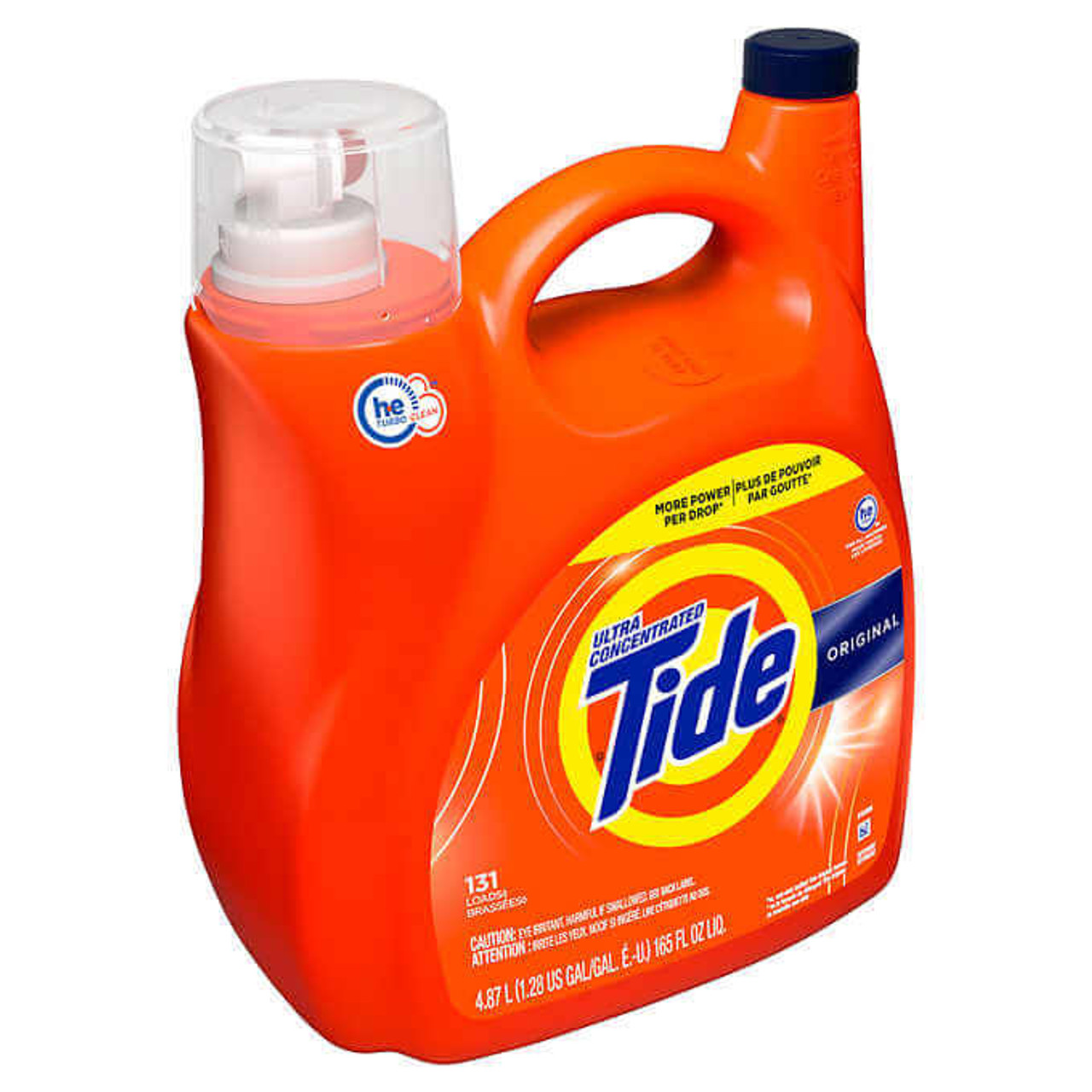 Tide Original Ultra Concentrated Liquid Laundry Detergent - 131 Loads(4/Case)-Chicken Pieces