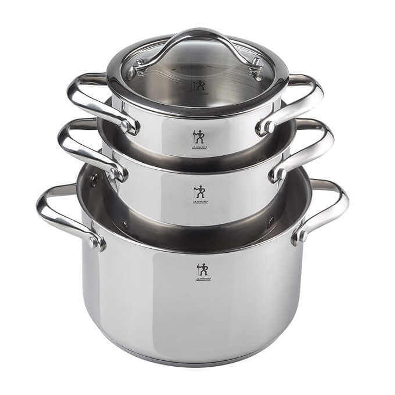 Henckels Aragon Elegance Stainless Steel Cookware Set, 6-piece-Chicken Pieces