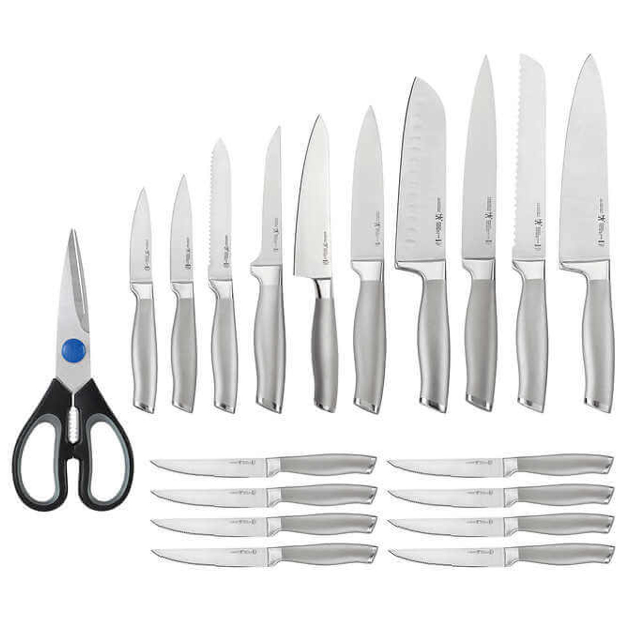 Henckels Statement 20-pc Self-Sharpening Knife Set with Block - Stainless