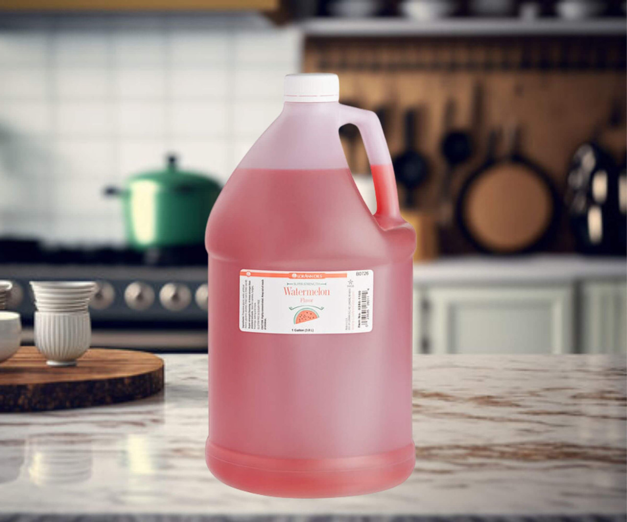 LorAnn Oils 1 Gallon Sweet, Refreshing Watermelon Super Strength Flavor-Chicken Pieces