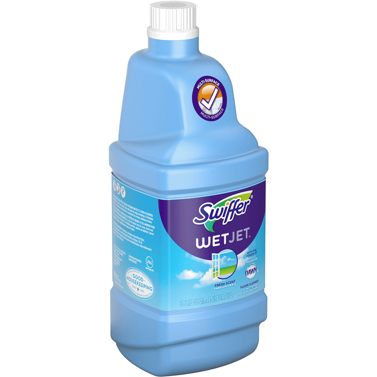 Swiffer WetJet Open Window Solution Fresh Multi-Surface1.25L -(4/Case)-Chicken Pieces