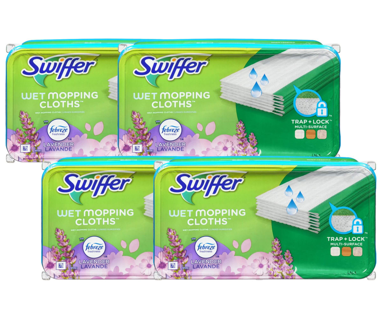 Swiffer Sweeper Wet Mopping Pad Multi Surface Refills  (24 Count)(4/Case)-Chicken Pieces