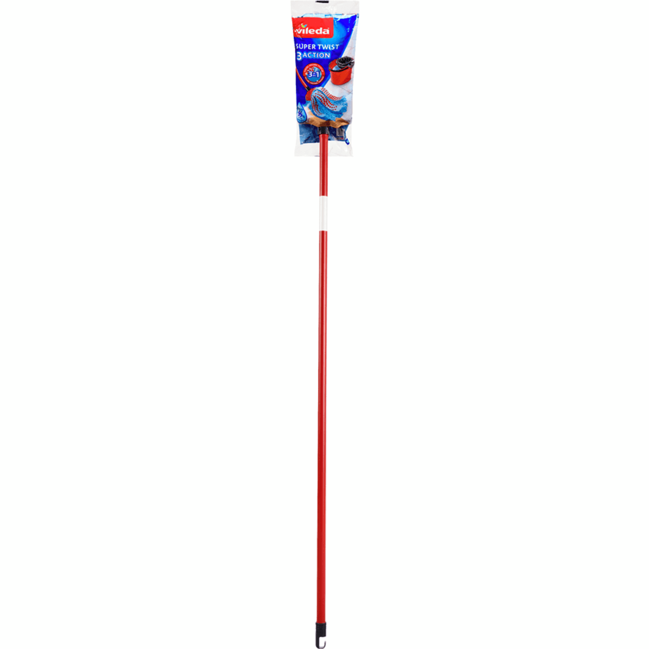 Vileda Super Twist Floor Mop with Non-Scratch Eraser Smartfibres(4/Case)-Chicken Pieces