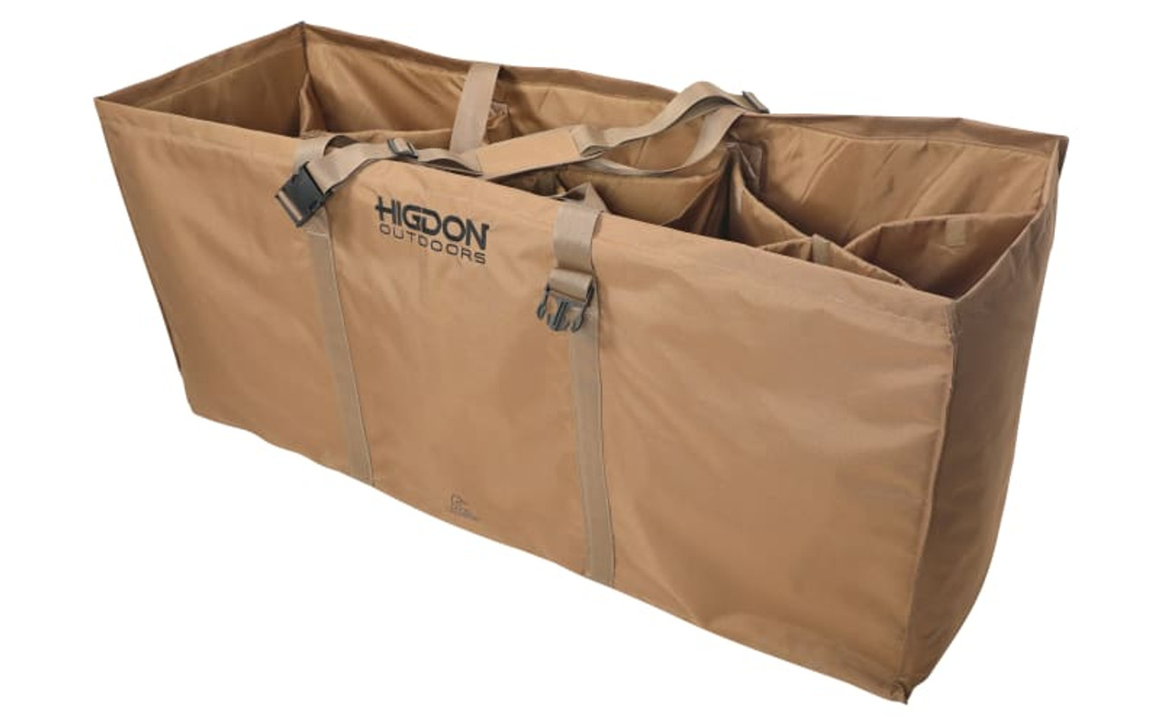 Higdon Outdoors X-Slot Universal 12-Slot Goose Decoy Bag. CHICKEN PIECES.